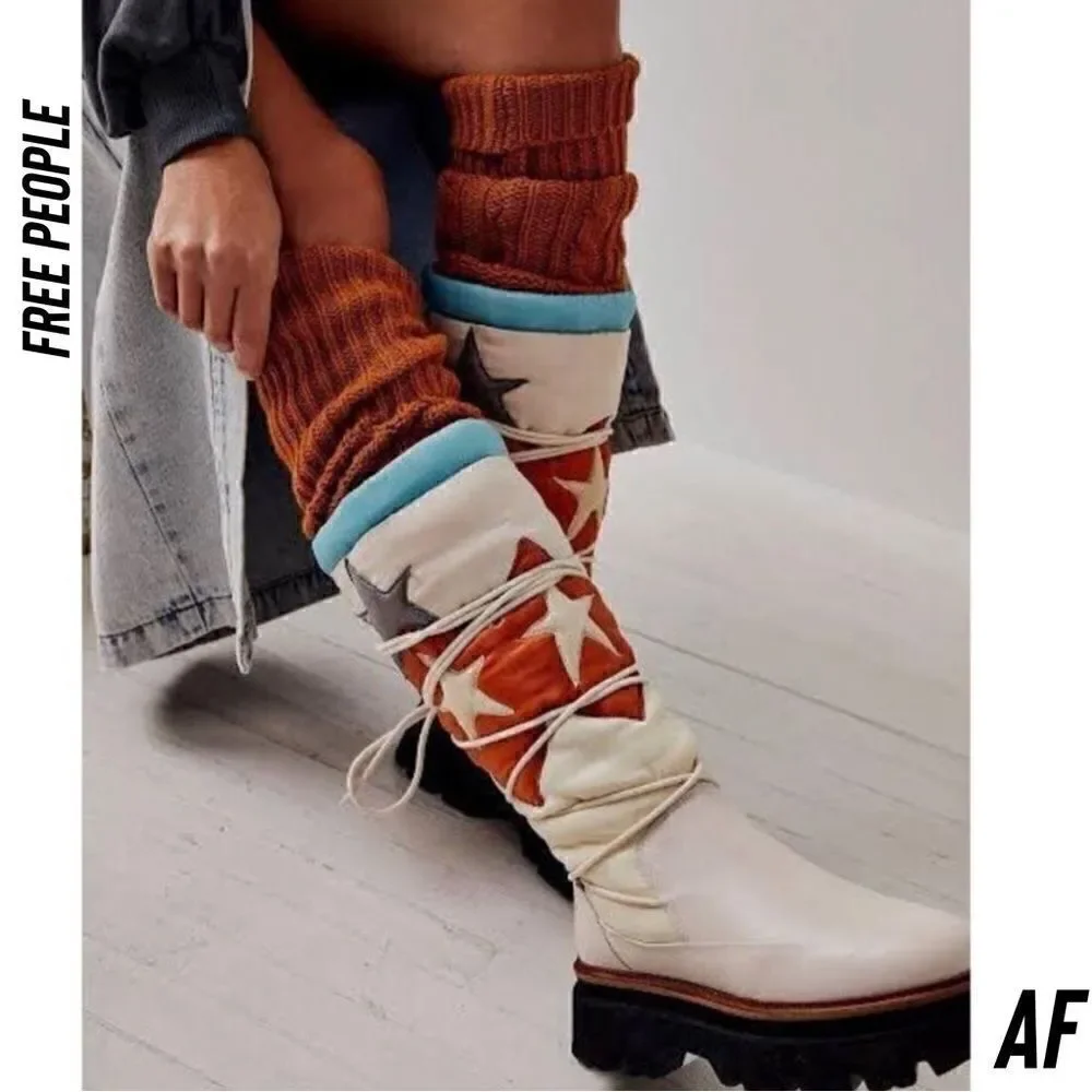 FREE PEOPLE MONTROSE PUFFER BOOTS NEW